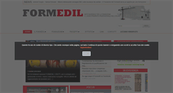 Desktop Screenshot of formedil.it